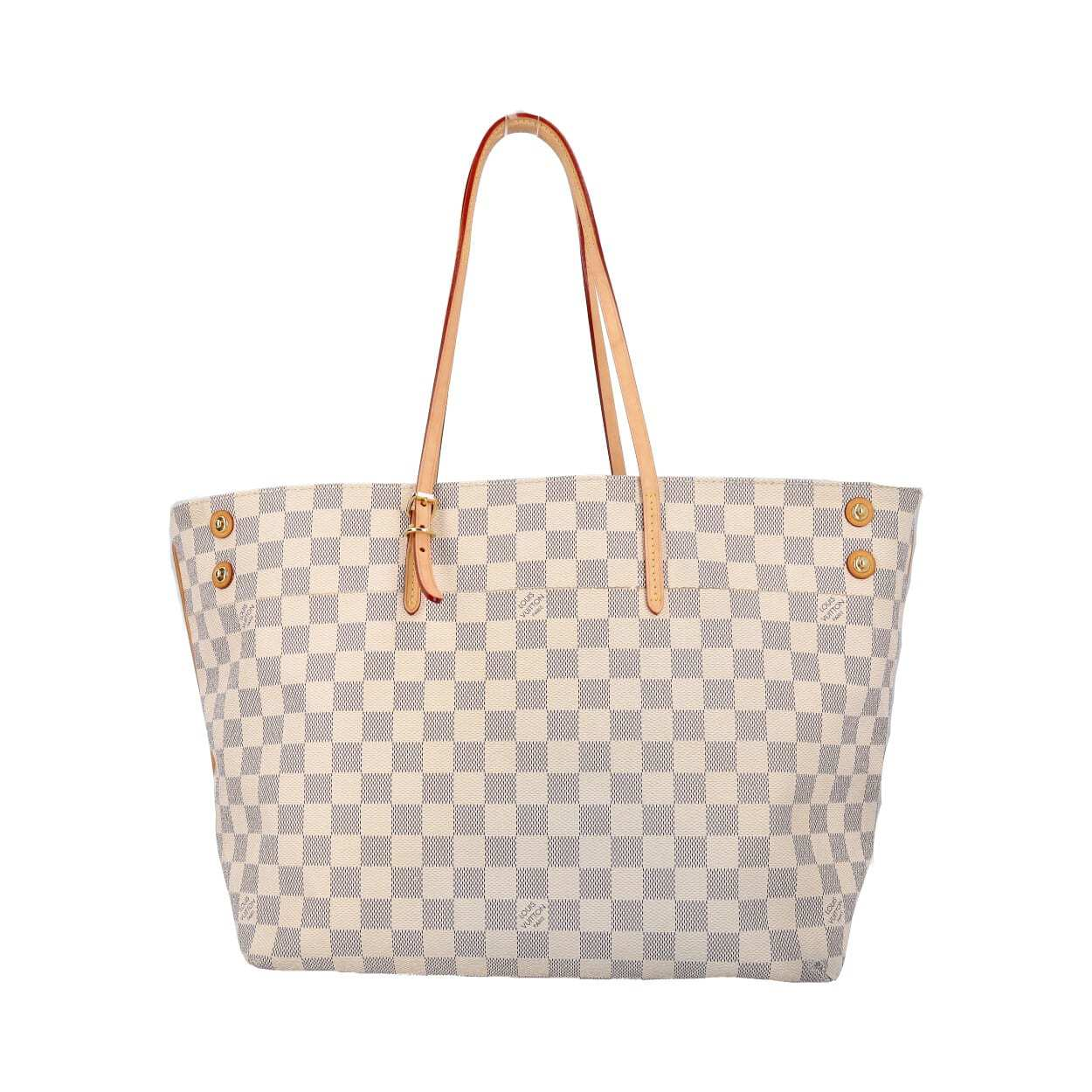 LOUIS VUITTON Damier Azur Cabas Articles De Voyage MM | Luxity