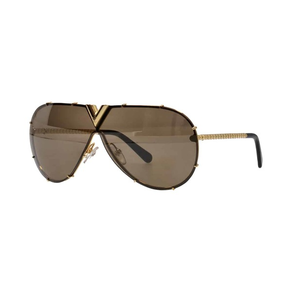 LOUIS VUITTON Drive Sunglasses Z0897W Gold Tone | Luxity