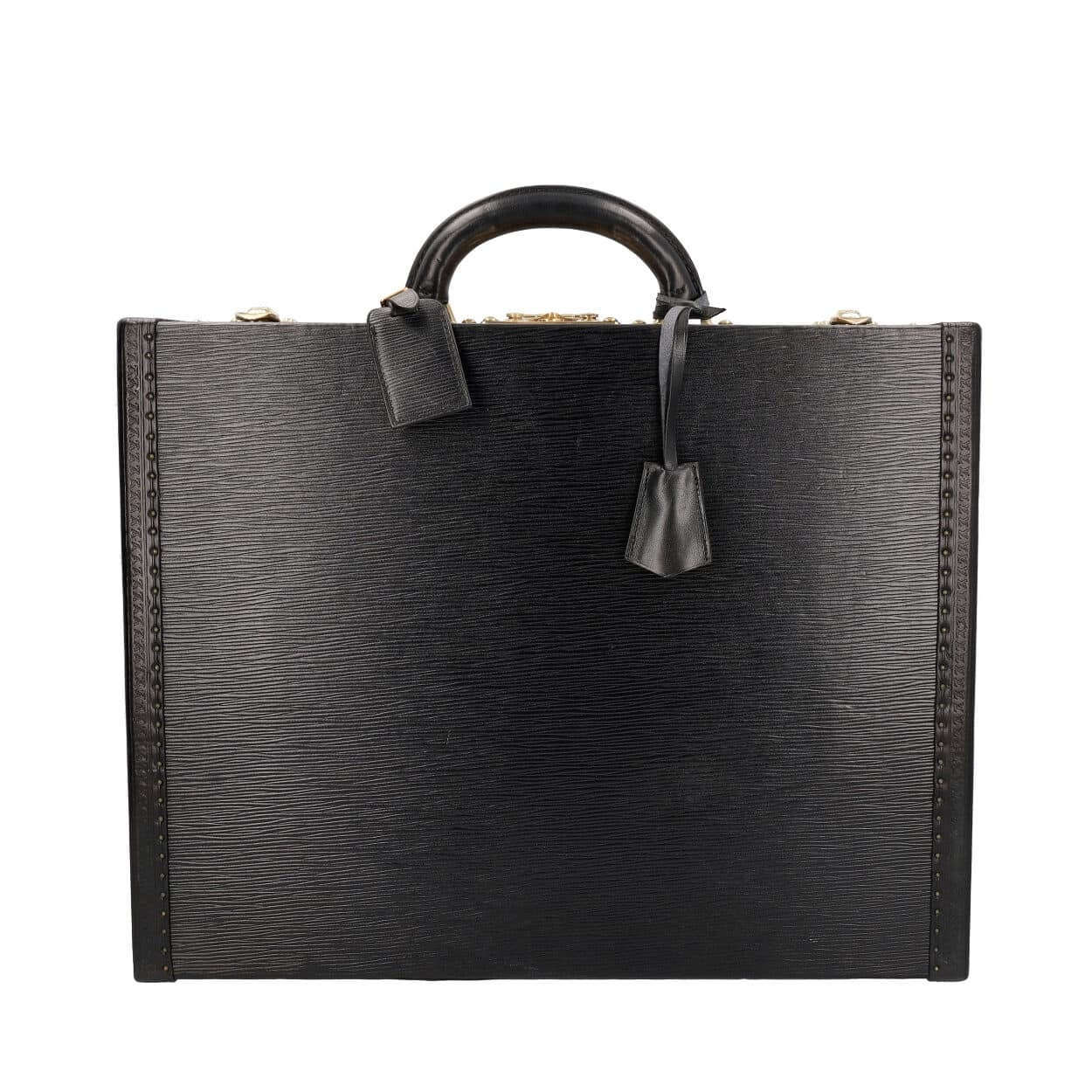 でし‼️Louis Vuitton ブラック ケース LOUIS VUITTON Vintage Epi President Briefcase Noir | Luxity