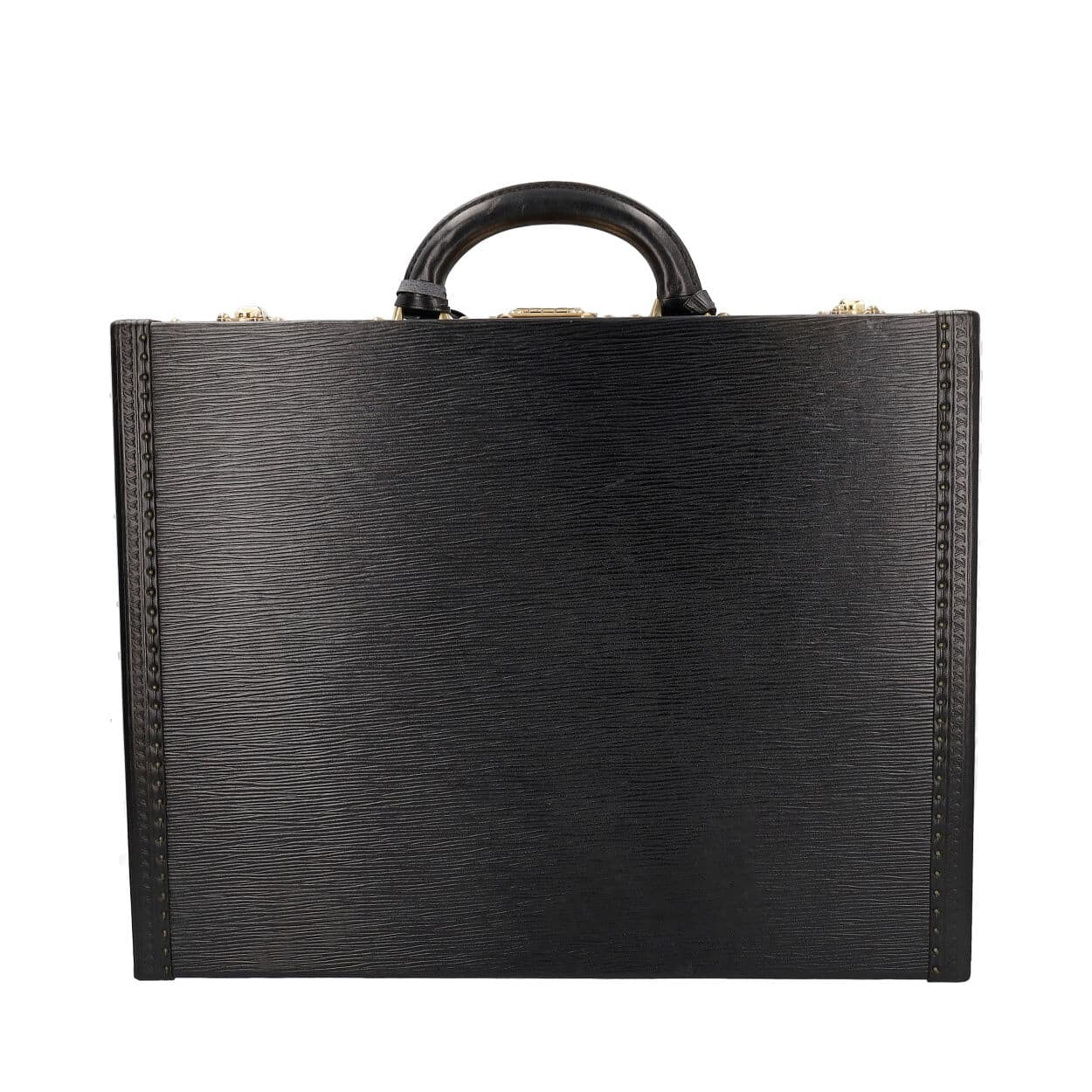 LOUIS VUITTON Vintage Epi President Briefcase Noir | Luxity