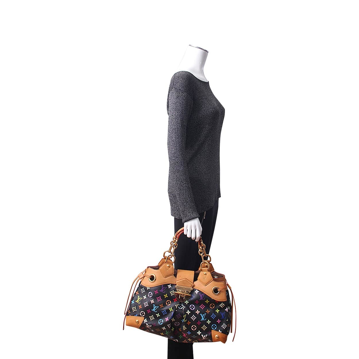 LOUIS VUITTON Multicolor Ursula Black | Luxity