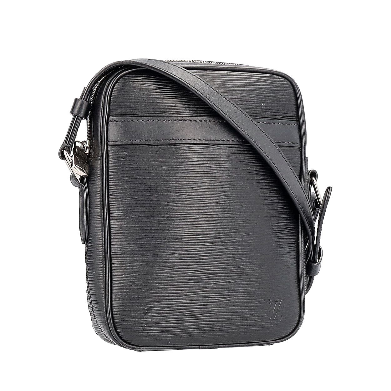 バッグ LOUIS VUITTON DANUBE PM M.SHAD.NOIR LOUIS VUITTON Epi Danube PM Black | Luxity