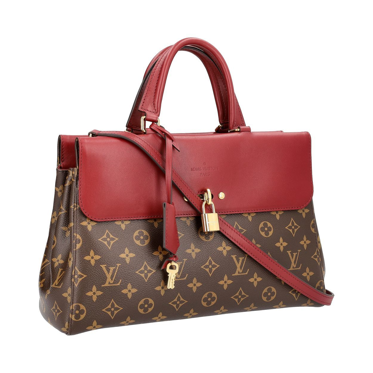 LOUIS VUITTON Monogram Venus Bag Burgundy | Luxity