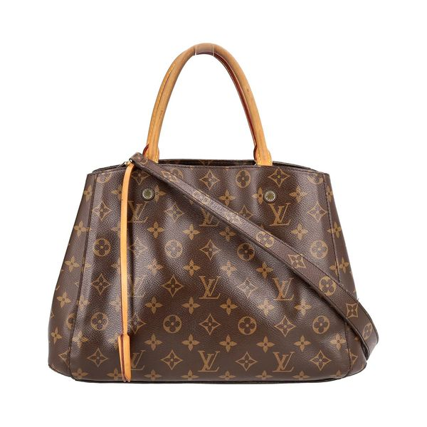 ♦LOUIS VUITTON♦LV Monogram Montaigne MM Louis Vuitton Monogram Montaigne MM Top Handle Bag