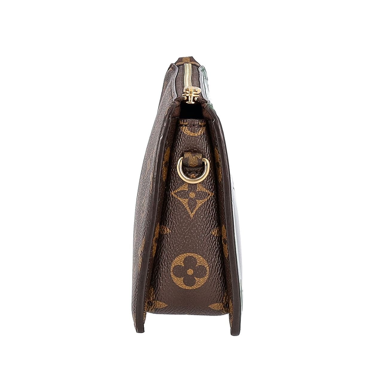 LOUIS VUITTON Monogram/Leather Lexington Pouch | Luxity