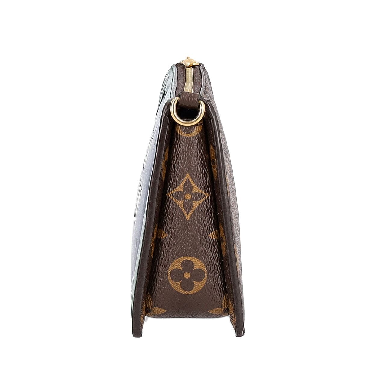 LOUIS VUITTON Monogram/Leather Lexington Pouch | Luxity