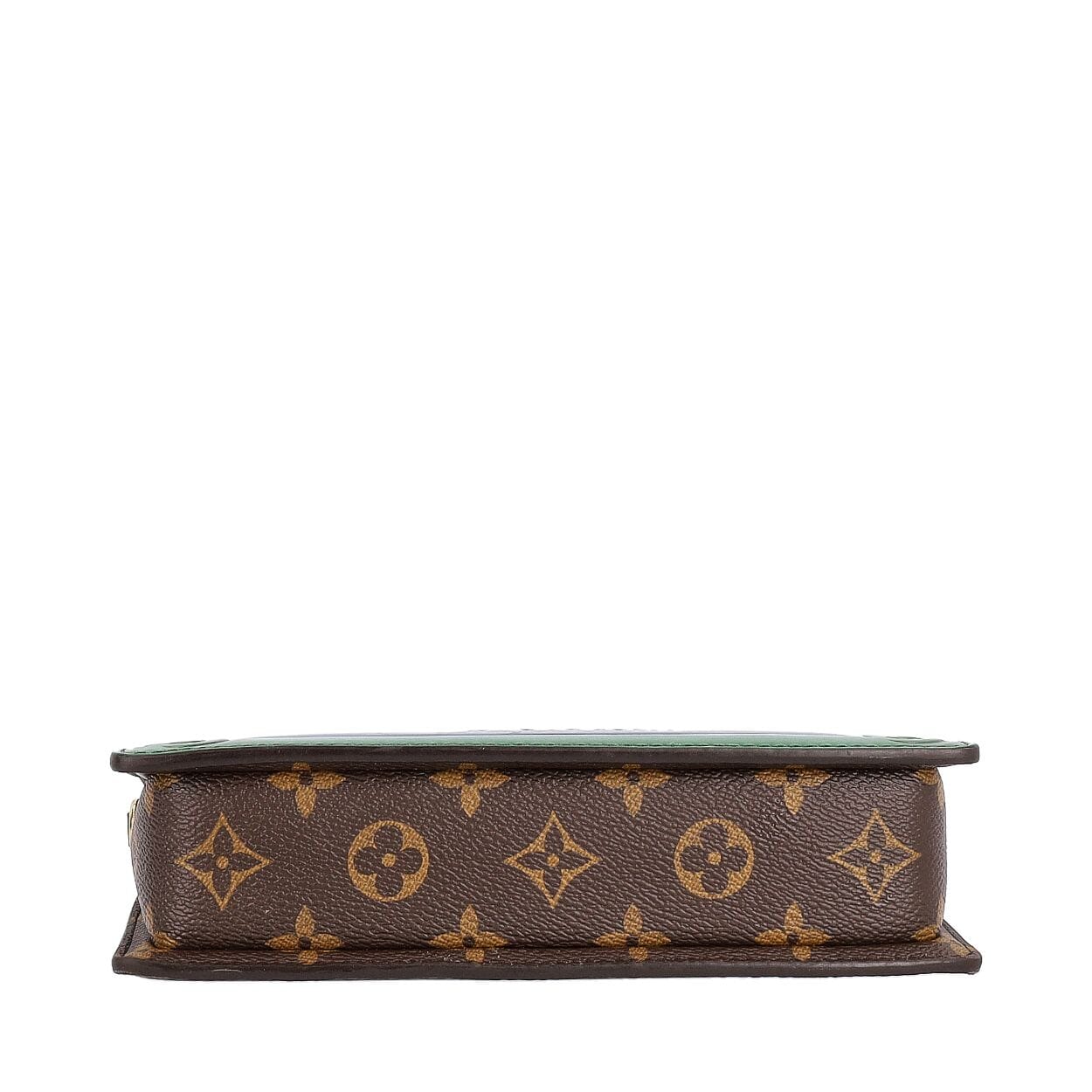 LOUIS VUITTON Monogram/Leather Lexington Pouch | Luxity