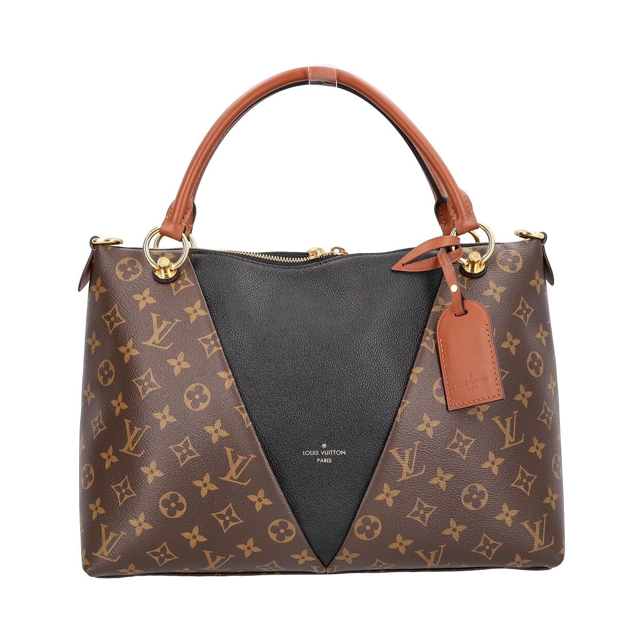 LOUIS VUITTON Monogram V Tote MM Noir | Luxity