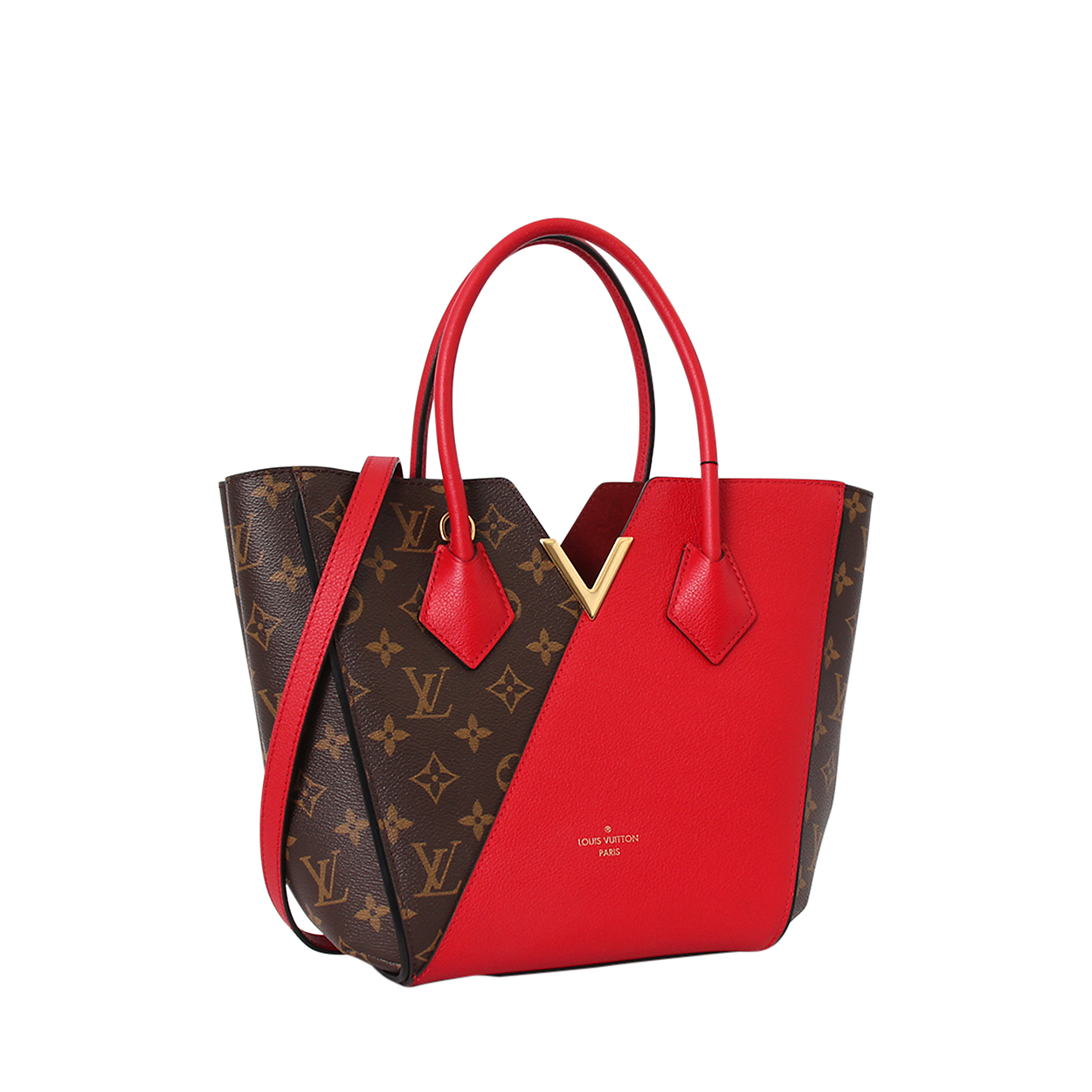 LOUIS VUITTON Monogram Kimono Tote PM Red | Luxity