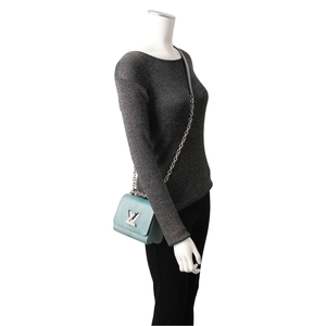 LOUIS VUITTON Lizard Leather Twist Mini Green | Luxity