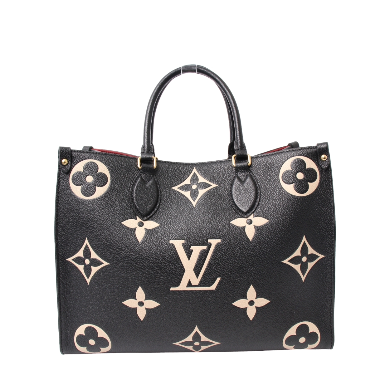 小物 LOUIS VUITTON Monogram Empreinte LOUIS VUITTON Empreinte OnTheGo MM Black/Beige | Luxity