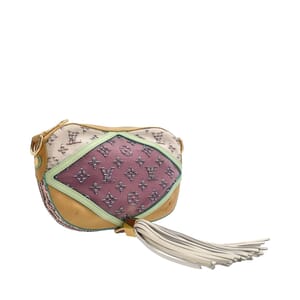 Mixed Material Nightbird Clutch Multicolor, view 2