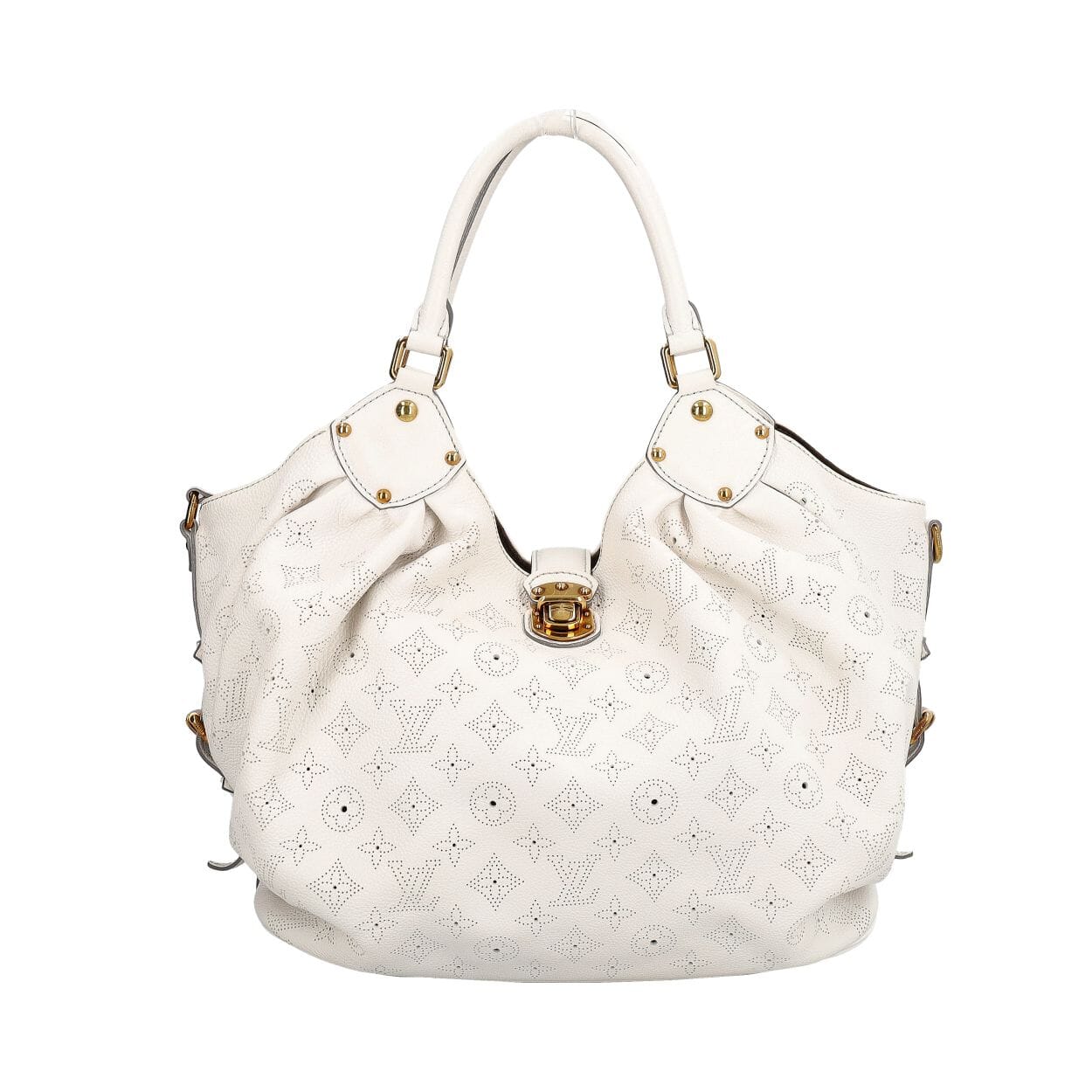 LOUIS VUITTON Mahina Hobo XL White | Luxity