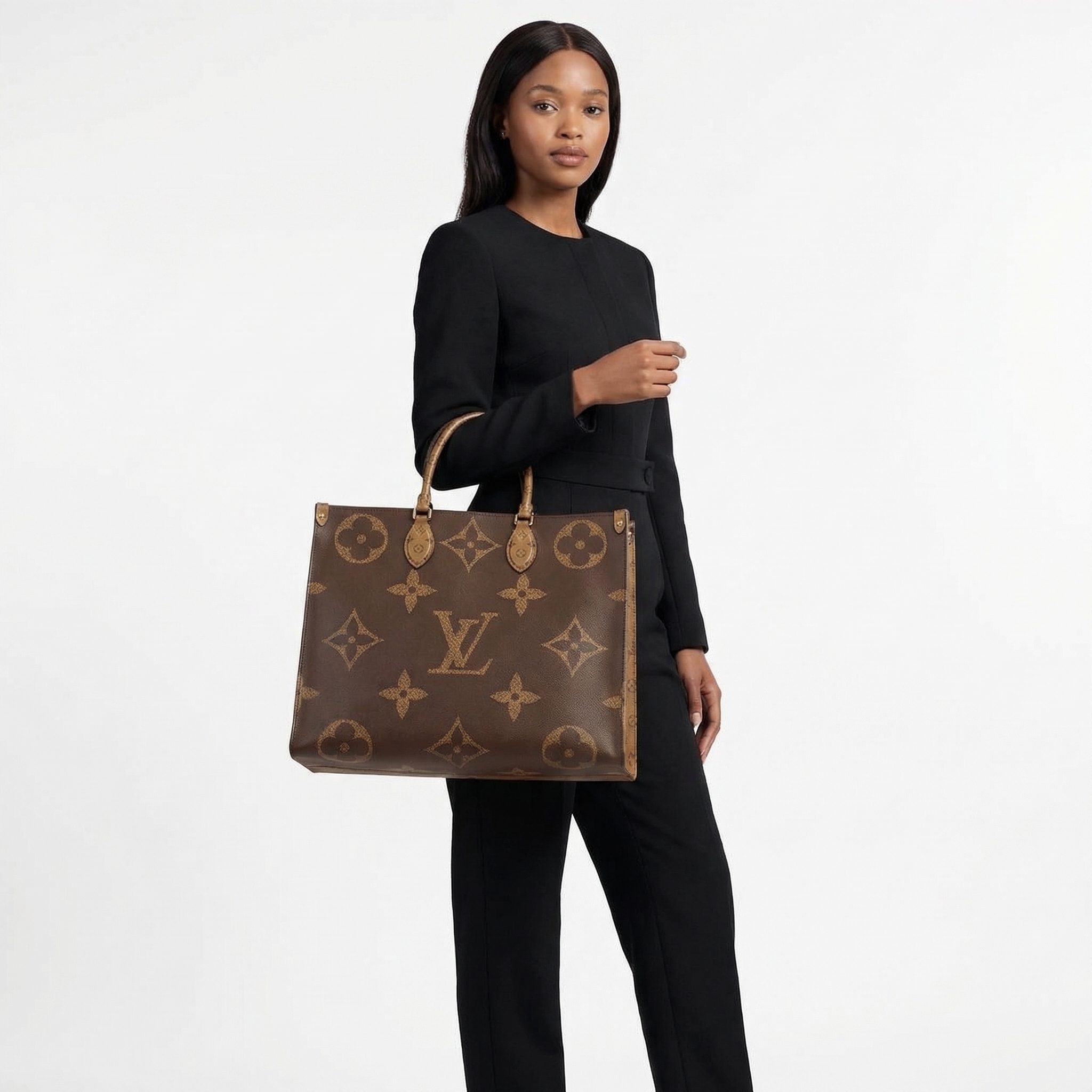 LOUIS VUITTON Reverse Monogram On The Go GM | Luxity