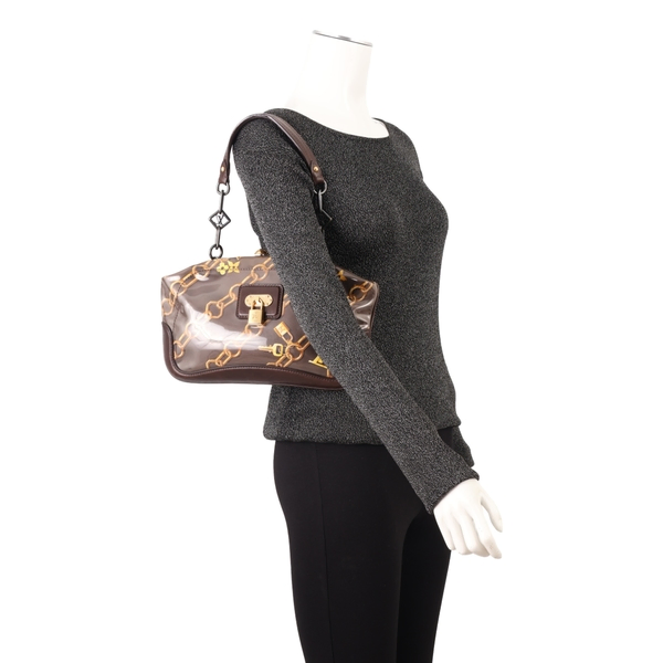 Pvc Monogram Charms Cabas