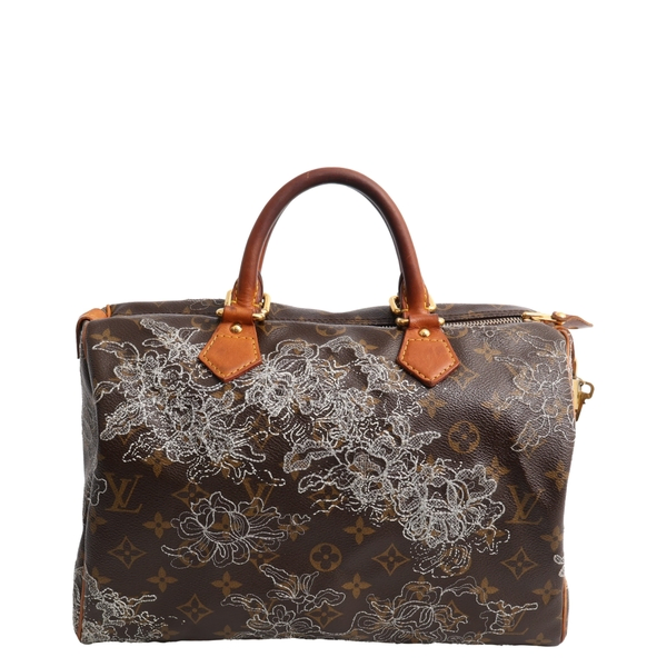 Monogram Dentelle Speedy 30 Silver