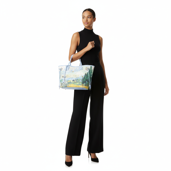 x JEFF KOONS Van Gogh Neverfull MM