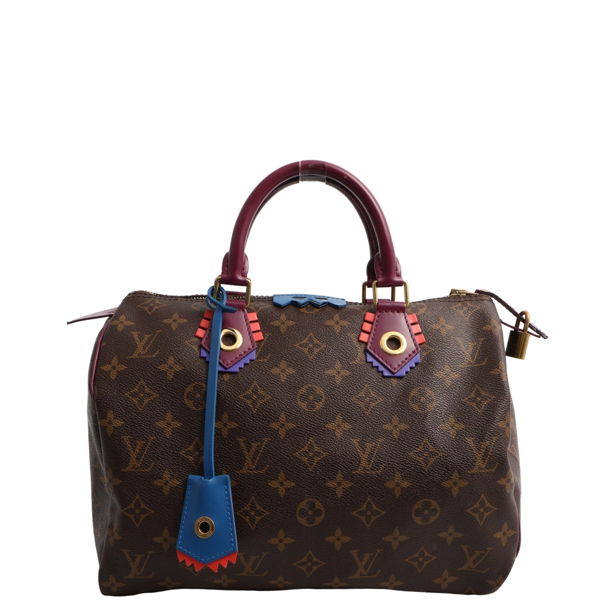 LOUIS VUITTON Monogram Totem Speedy 30 Magenta | Luxity