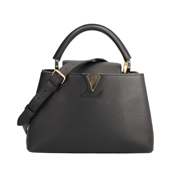 Taurillon Capucines MM Black
