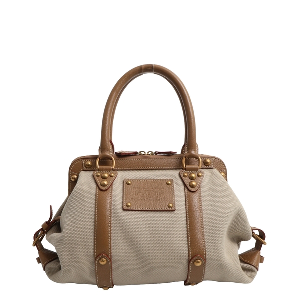 Canvas Sac de Nuit Toile Trianon Natural/Beige