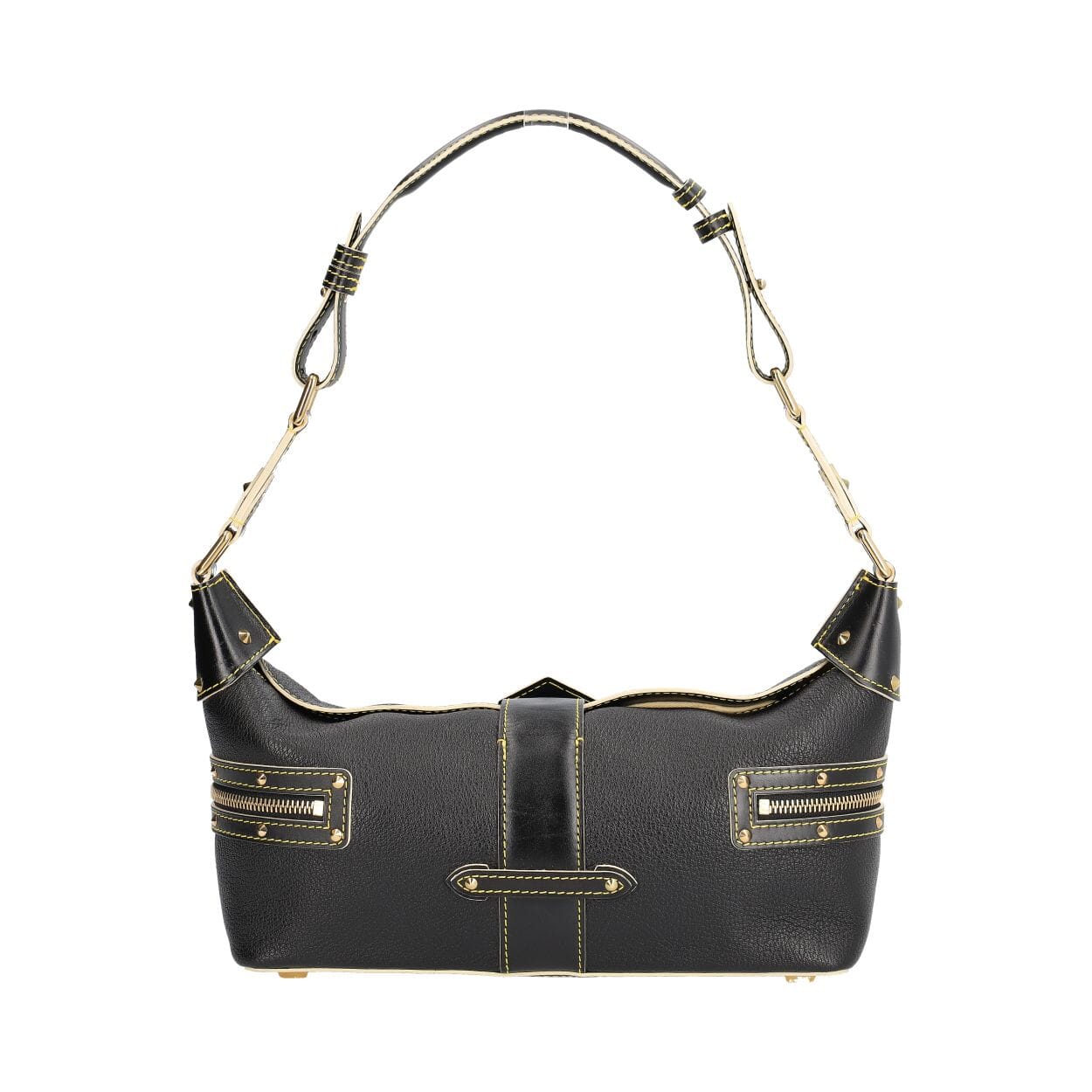 ルリシュ LOUIS VUITTON Leather Suhali L'Impetueux Noir | Luxity
