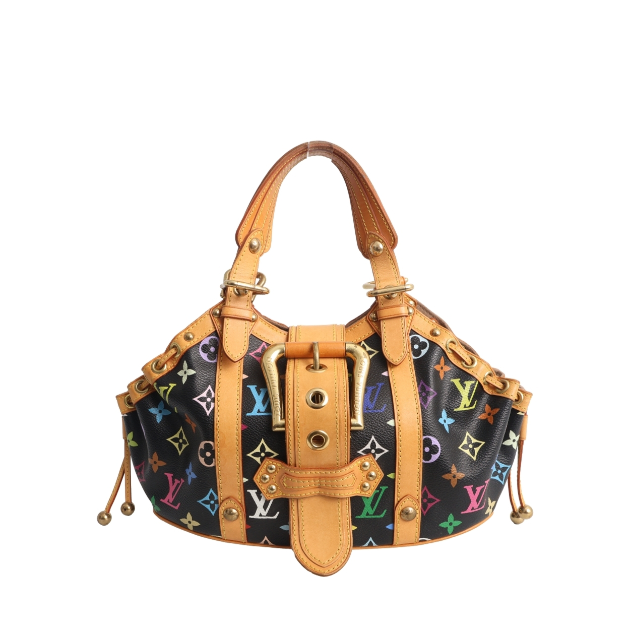LOUIS VUITTON Multicolor Theda GM Black | Luxity