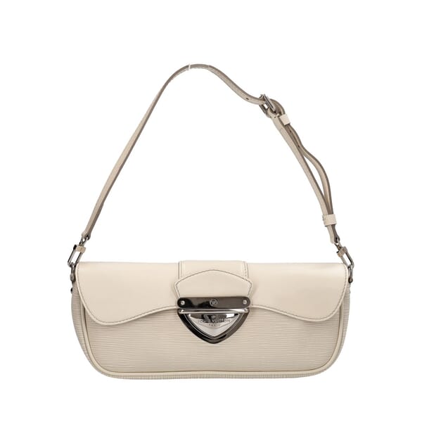 Epi Montaigne Clutch White