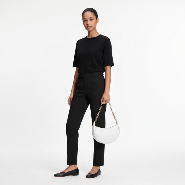 Leather Bubblegram Over The Moon White
