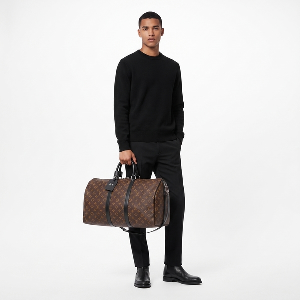 Monogram Macassar Keepall Bandouliere 45