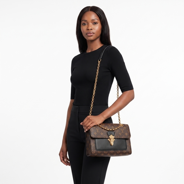 Monogram Victoire Bag Black