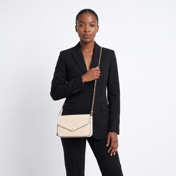 Empreinte Felicie Pochette Creme