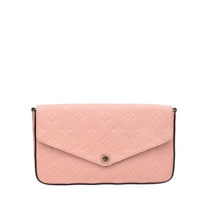 Empreinte Felicie Pochette Rose Poudre, view 4