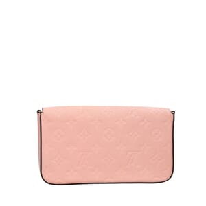 Empreinte Felicie Pochette Rose Poudre, view 3