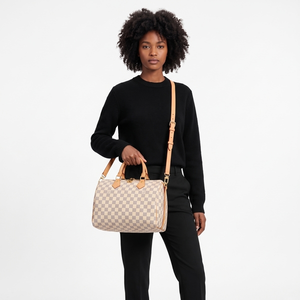 Damier Azur Speedy Bandouliere 30