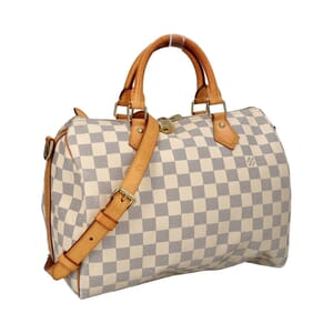 Damier Azur Speedy Bandouliere 30, view 2