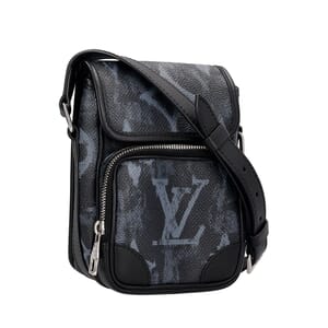 Monogram Pastel Nano Amazone Messenger Black, view 2