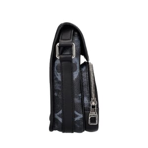 Monogram Pastel Nano Amazone Messenger Black, view 6