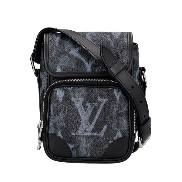 Monogram Pastel Nano Amazone Messenger Black
