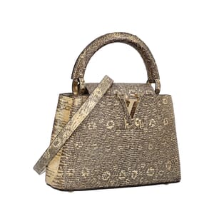 Lizard Capucines Mini Gold, view 2