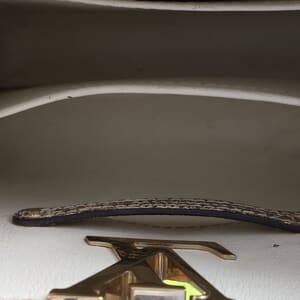 Lizard Capucines Mini Gold, view 8
