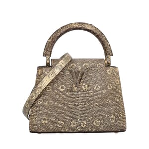 Lizard Capucines Mini Gold