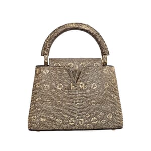 Lizard Capucines Mini Gold, view 4