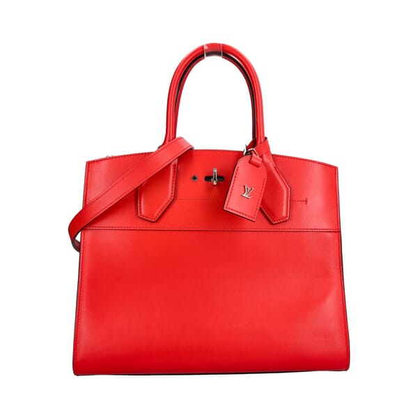 Leather Steamer MM Red