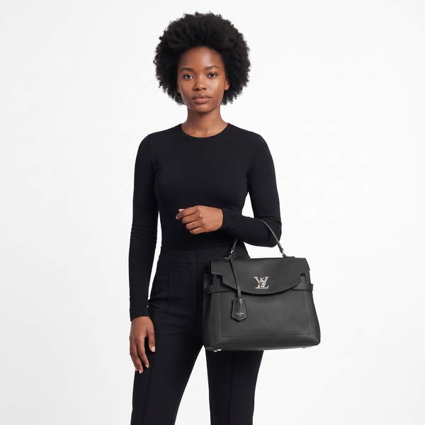 Leather LockMe Ever Black