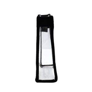 Mixed Material Nightflight Liquid Travel Pouch Black, view 4