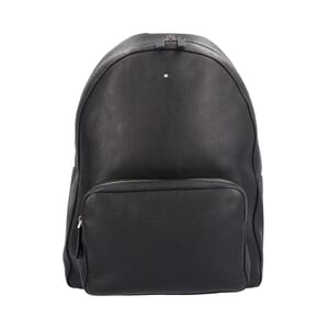 Leather Meisterstuck Backpack Black