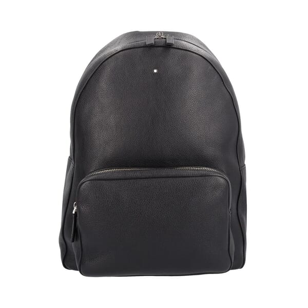 Leather Meisterstuck Backpack Black