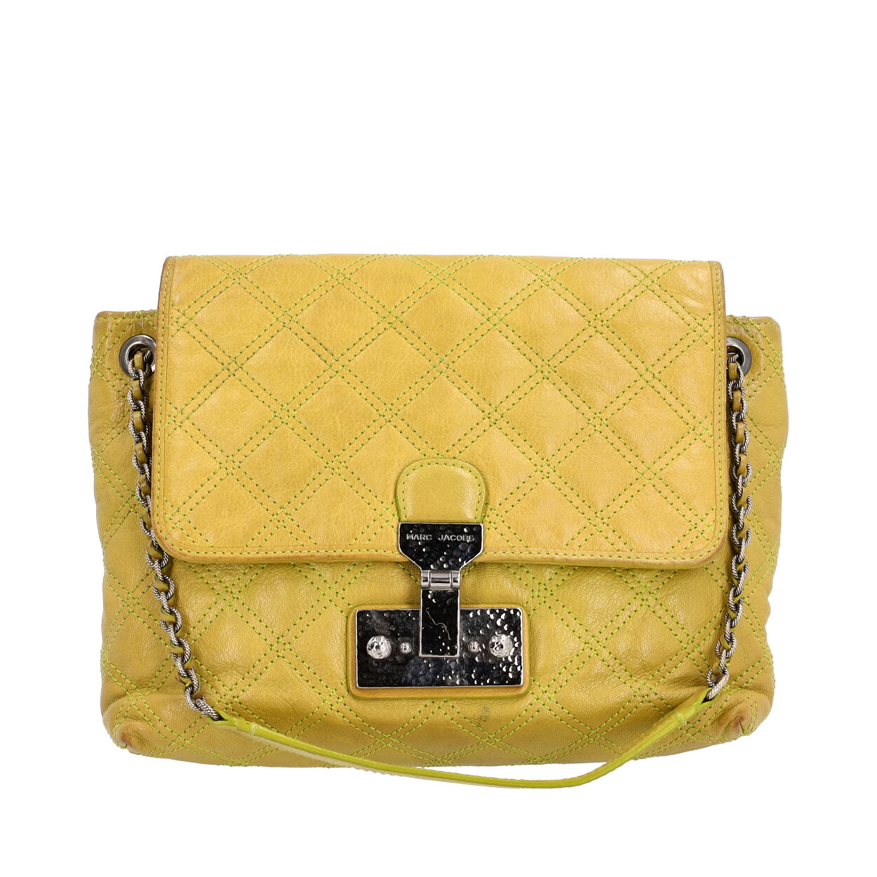https://dbiyorq10n2b9.cloudfront.net/product-images/CBAGMJ0015/MARC-JACOBS-Quilted-Leather-Flap-Crossbody-Bag-Green_1.jpg.webp