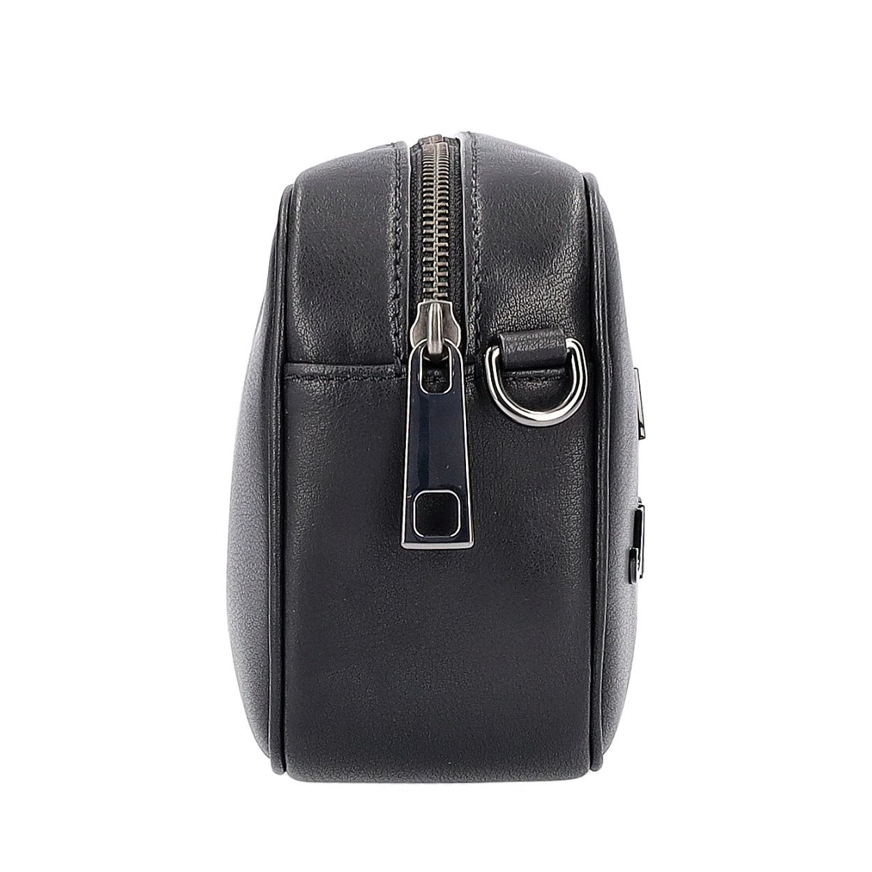 MARC JACOBS Leather The Flash Crossbody Bag Black | Luxity