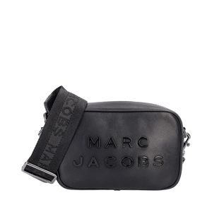MARC JACOBS Leather The Flash Crossbody Bag Black | Luxity